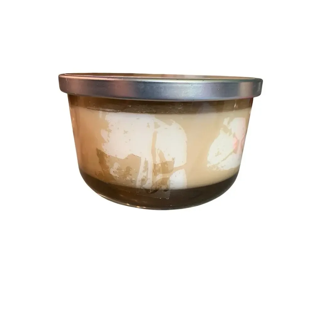 Pier 1 Sweet‎ Tonquin VANILLE ET CARAMEL 3 Wick Candle New Retired READ